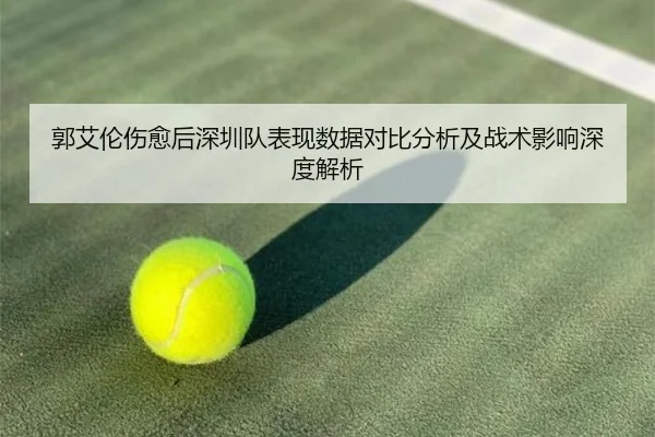 郭艾伦伤愈后深圳队表现数据对比分析及战术影响深度解析